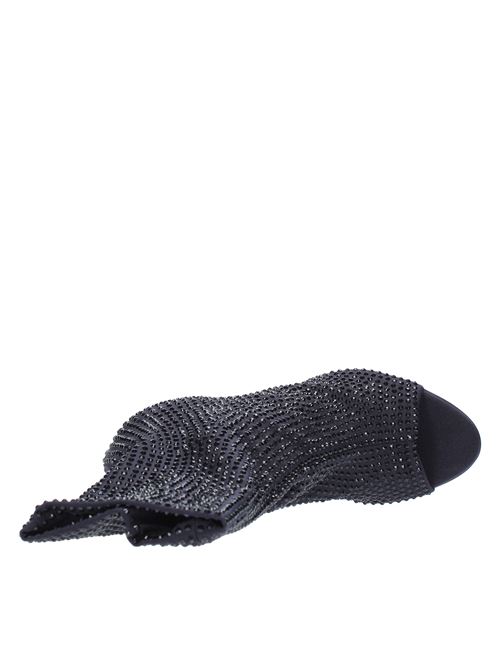 Tronchetti spuntati GEDEBE modello CARON in lycra elastica e strass GEDEBE | CARON 100NERO